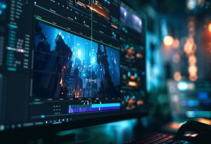 AI in Filmmaking_digitaly enhancing backgrounds with AI. Photo credit aishazeyn via Freepik Premium (AI generated image)