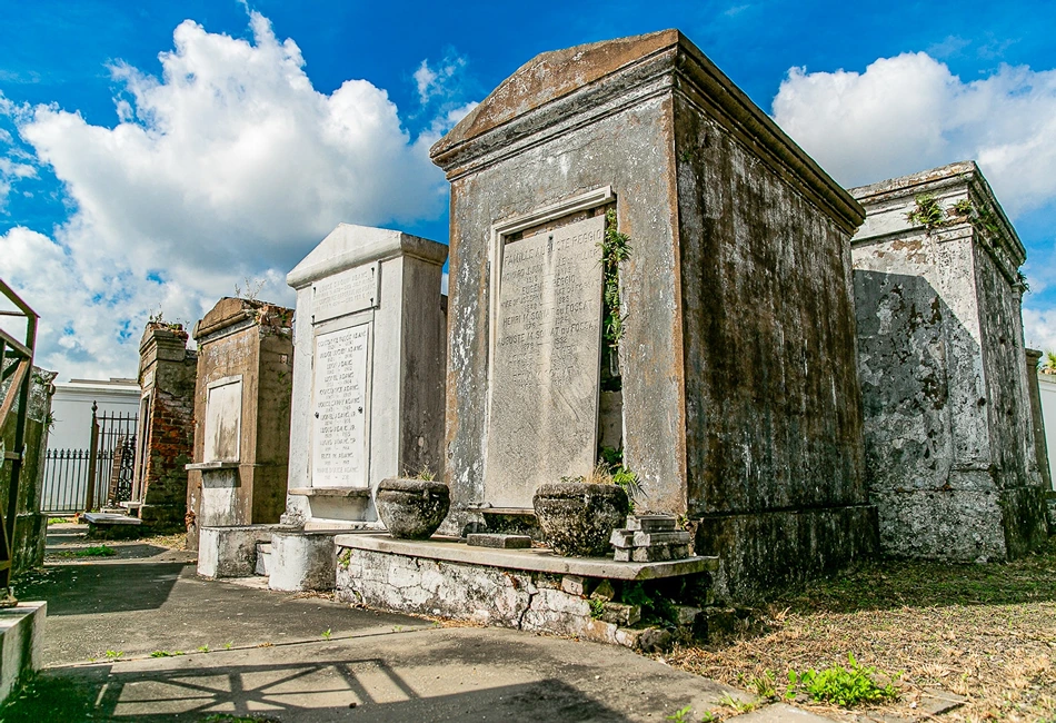 St. Louis Cemetery No. 1 - photo credit Cemetery tour New Orleans at Basin St. Station Facebook