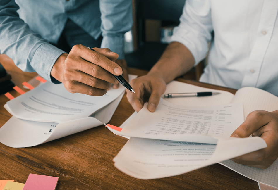 Permitting paperwork