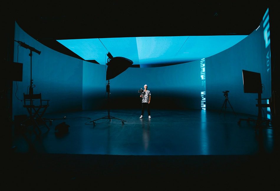 LED wall in a Los Angeles production studio. Credit - Jack Delulio via Unsplash